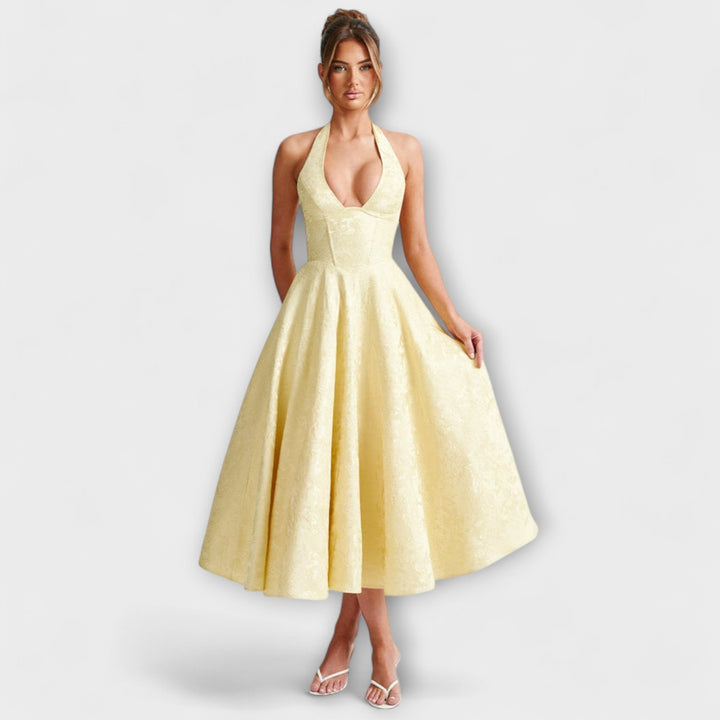 Catalina - Romantická Midi Šaty