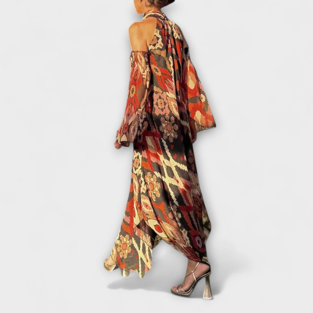 Monroe - Bohemsky inšpirovaná maxi šaty