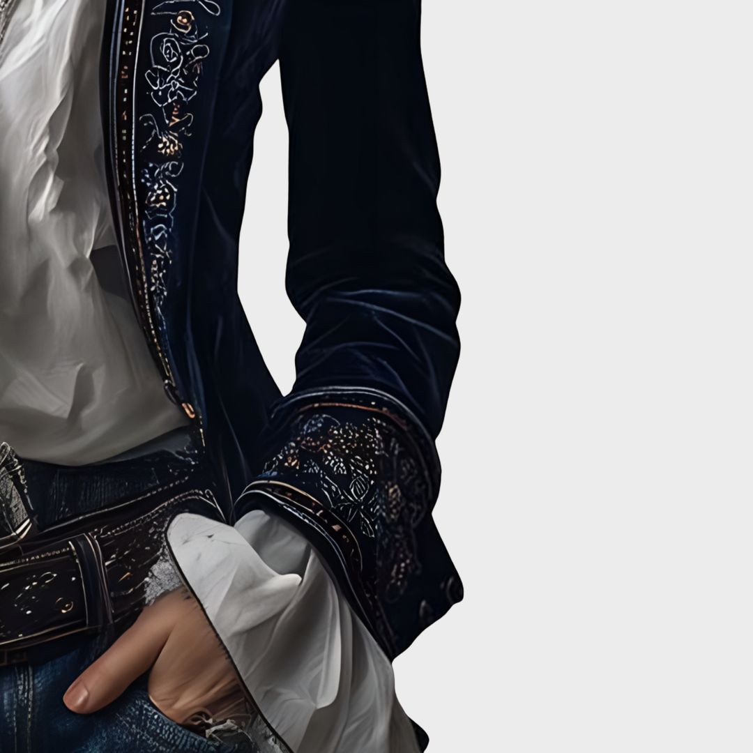 Laura - Elegantná zamatová bunda