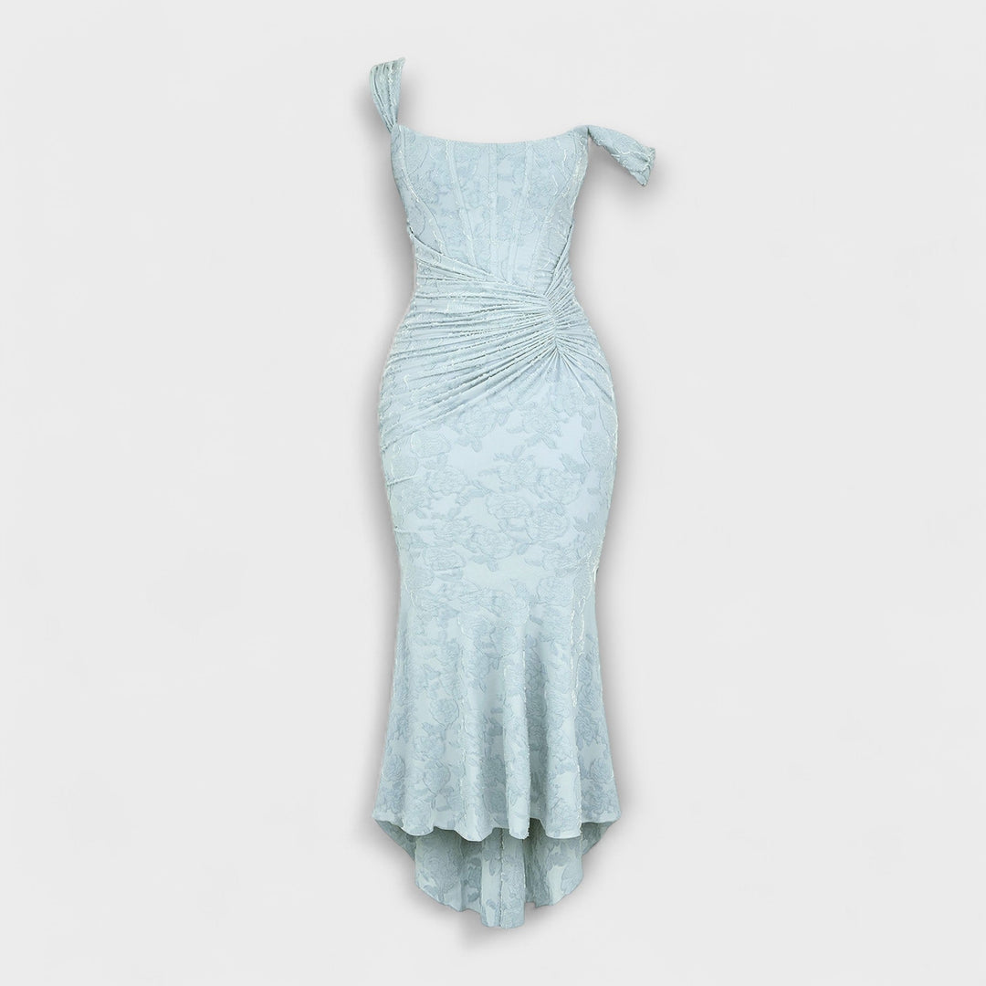 Renske - Dlhé šaty s elegantným a rafinovaným korzetom