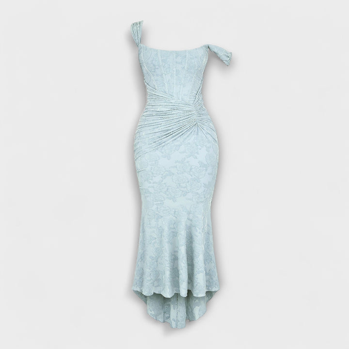 Renske - Dlhé šaty s elegantným a rafinovaným korzetom