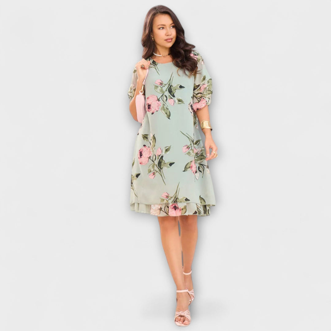 Melin - Elegantná Šifónová Šaty