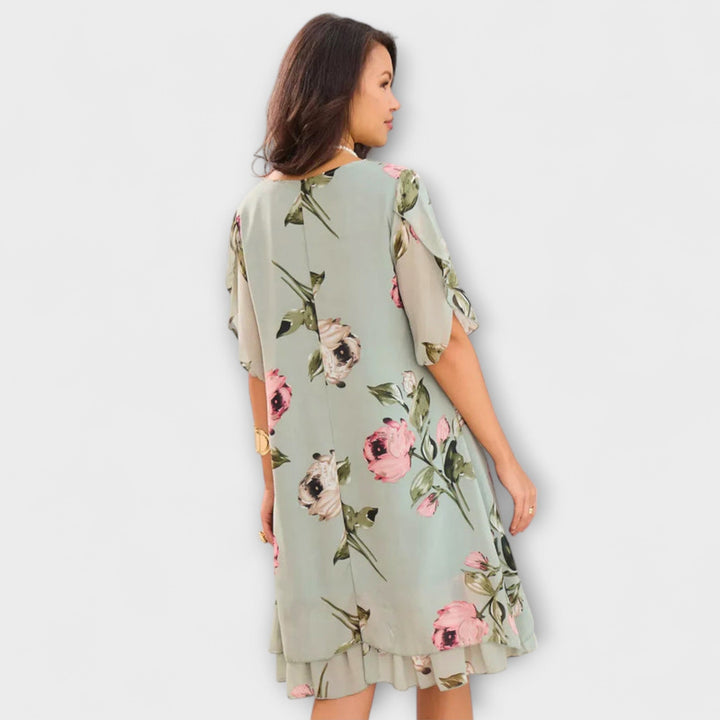 Melin - Elegantná Šifónová Šaty