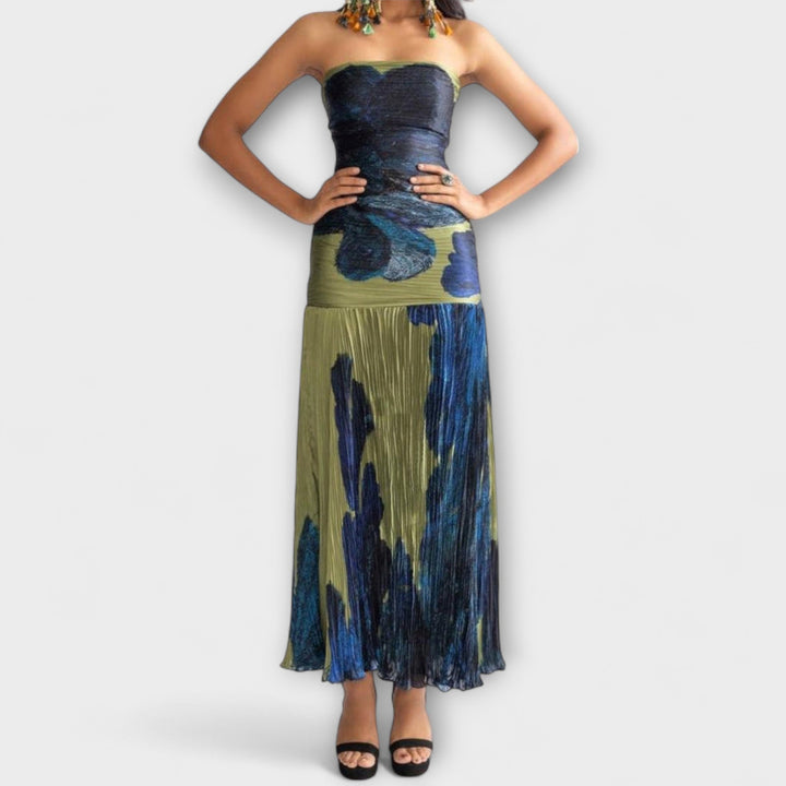 Noelle - Midi šaty bez rukávov