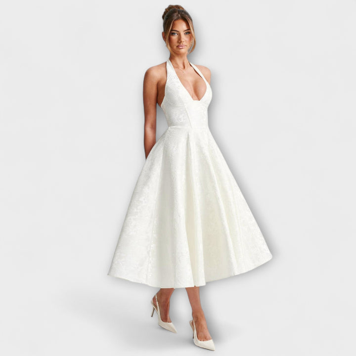 Catalina - Romantická Midi Šaty