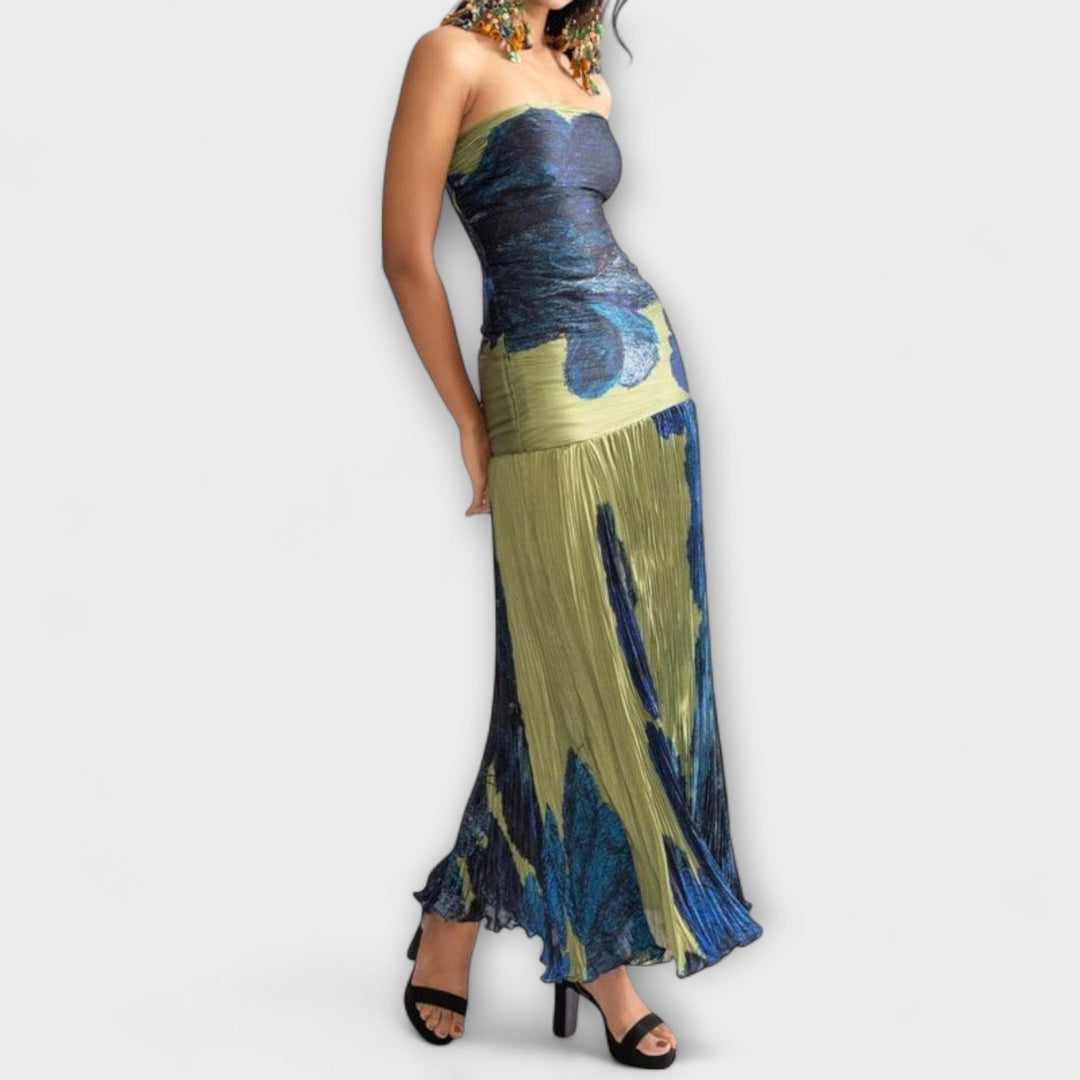 Noelle - Midi šaty bez rukávov