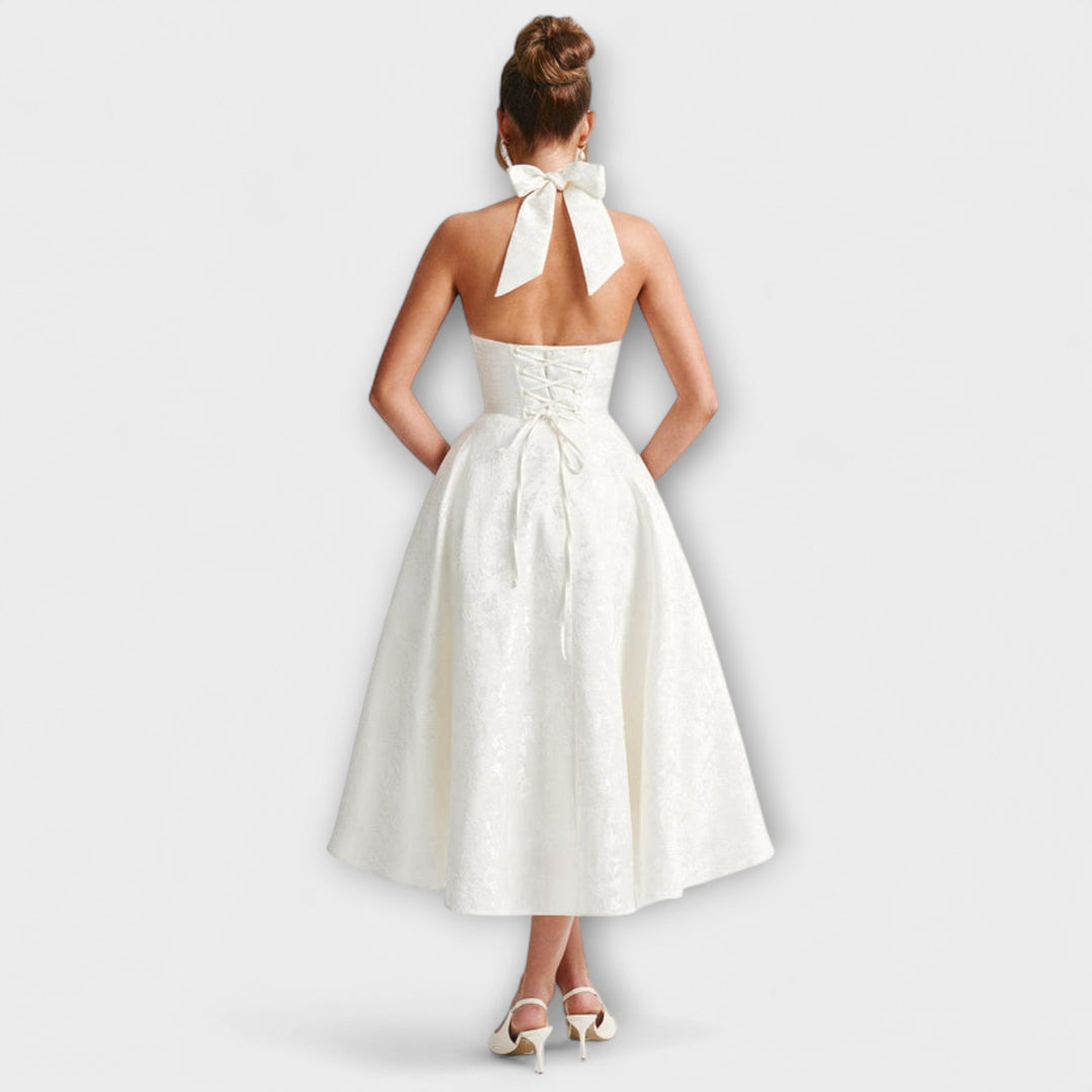 Catalina - Romantická Midi Šaty