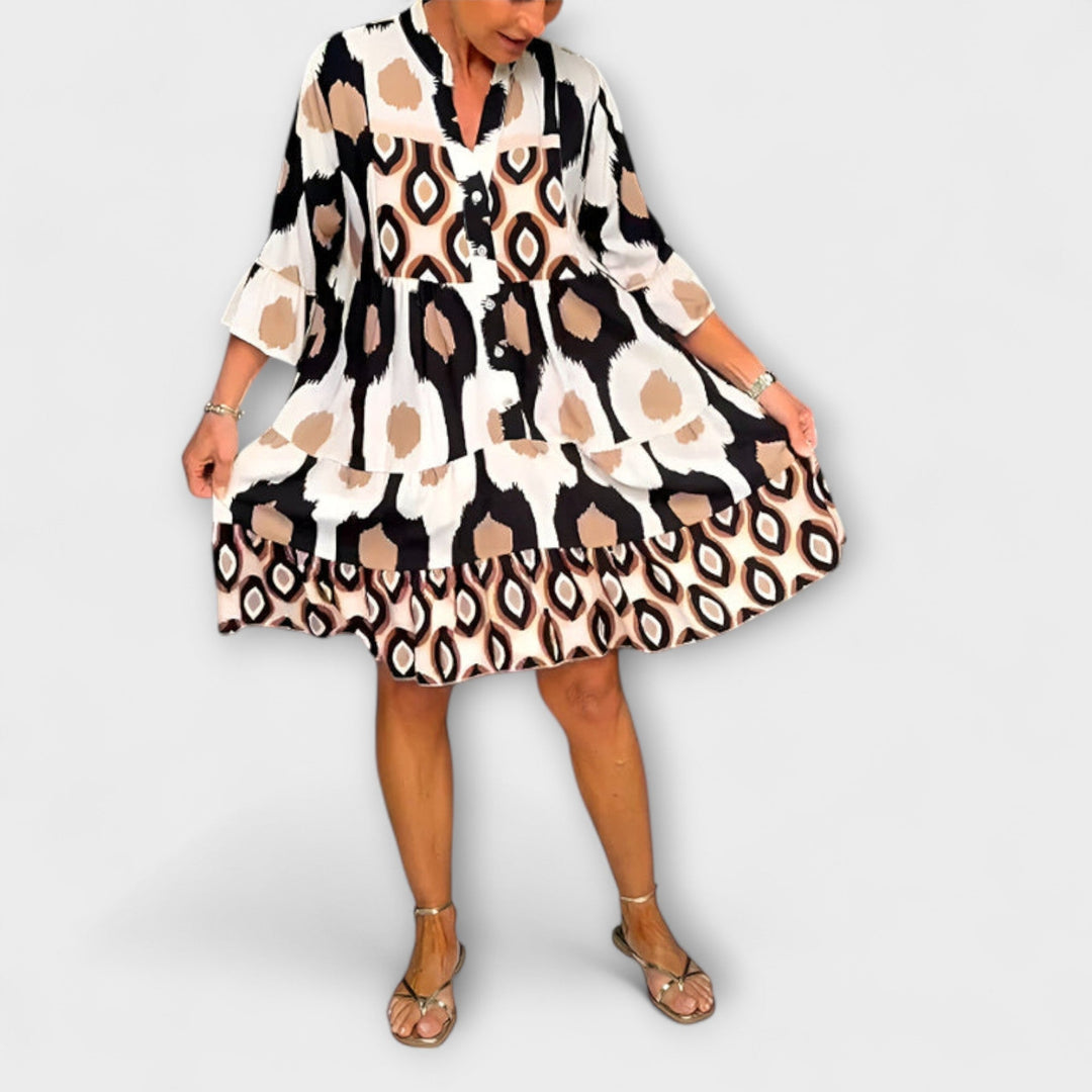 Lavira - Midi Šaty Stilinga