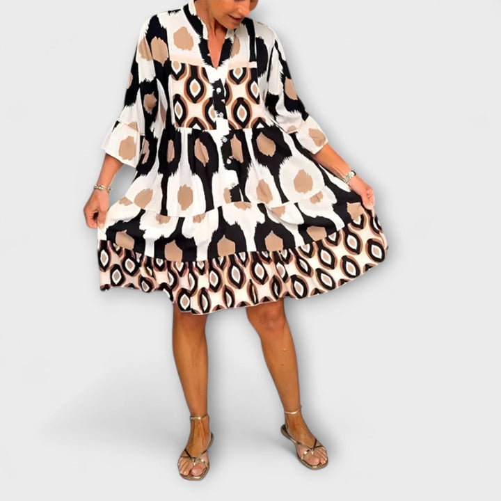 Lavira - Midi Šaty Stilinga