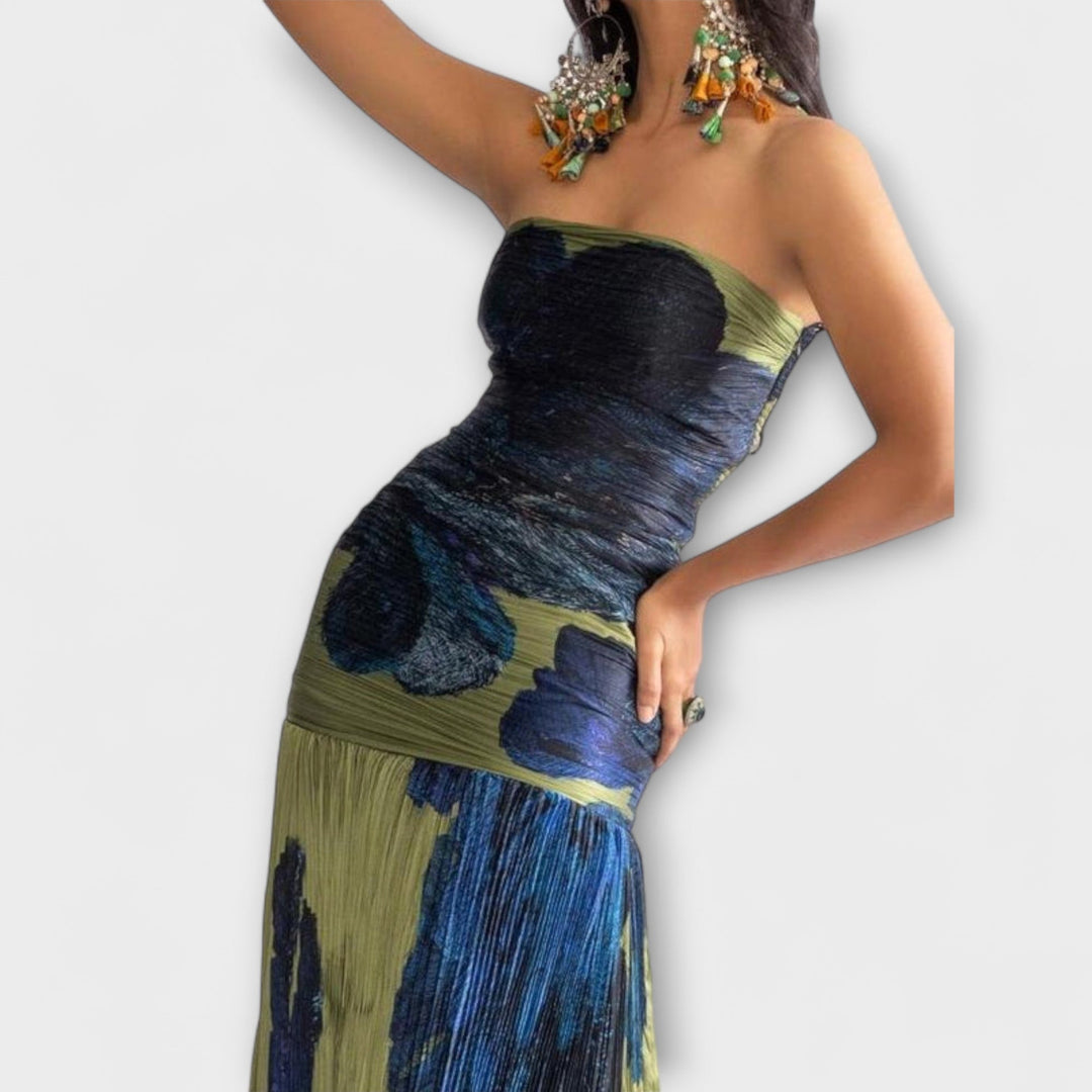 Noelle - Midi šaty bez rukávov