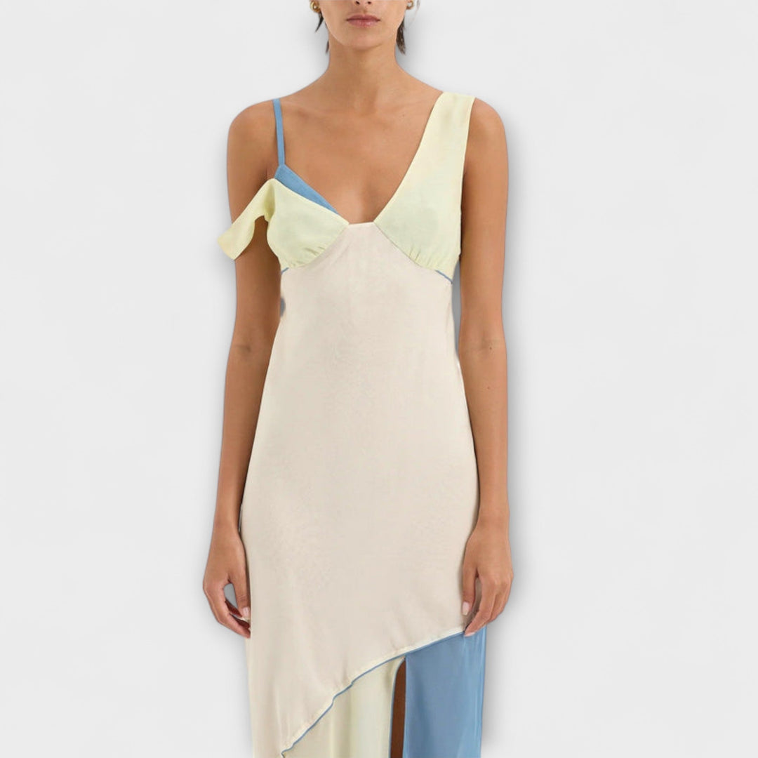 Alora - Midi sukňa Thames s detailom strihu