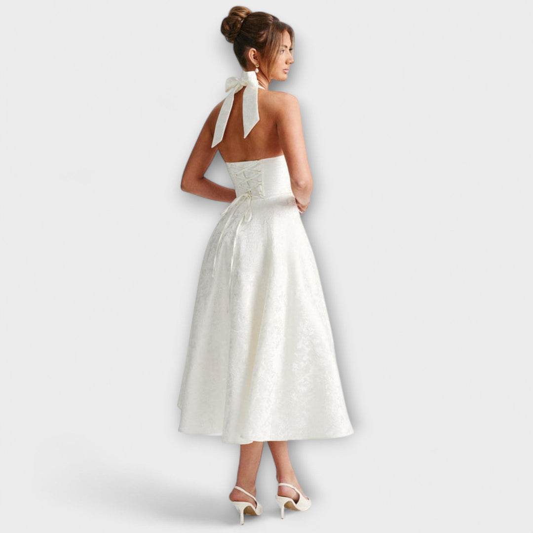 Catalina - Romantická Midi Šaty