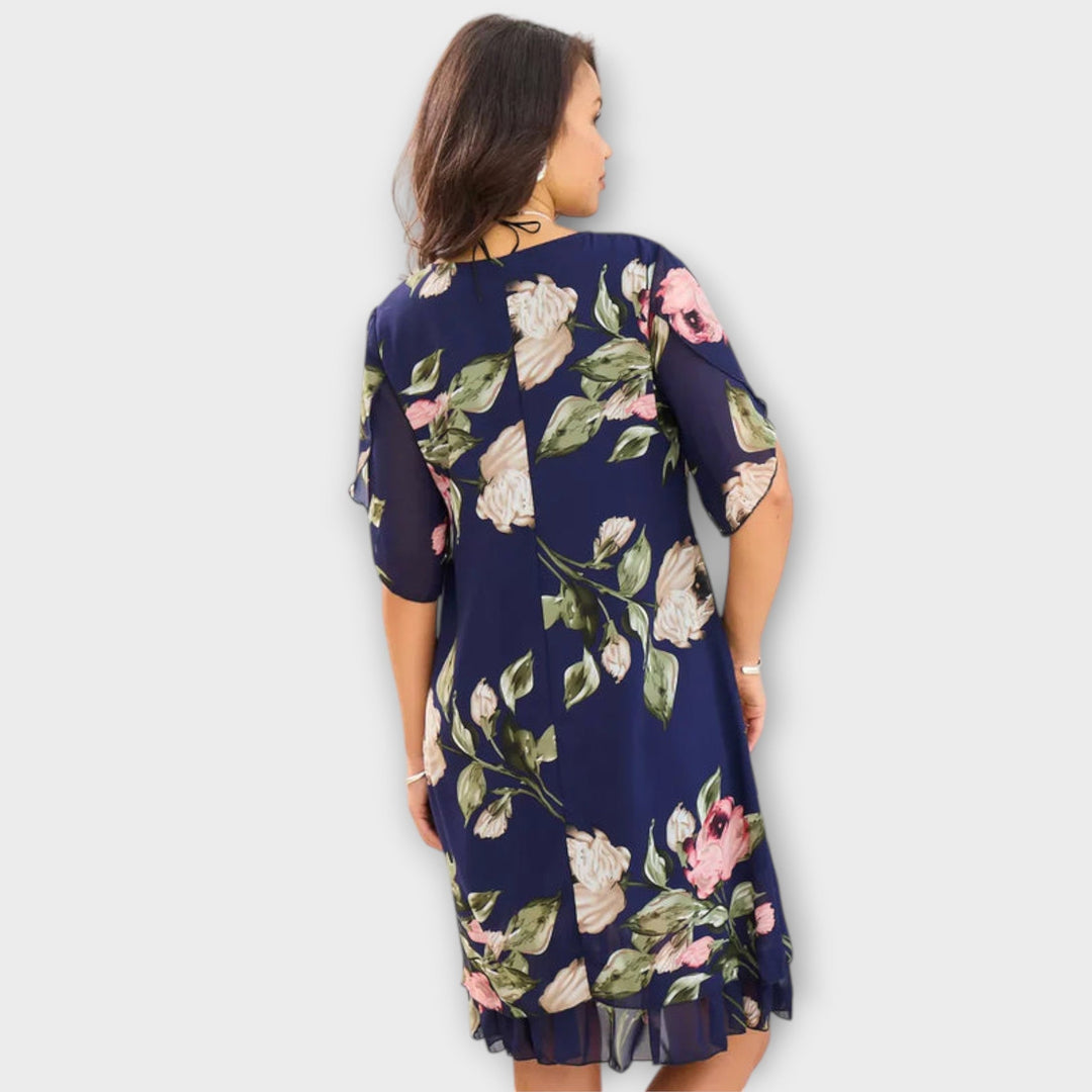 Melin - Elegantná Šifónová Šaty