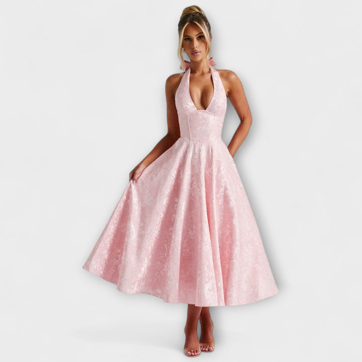 Catalina - Pôvabné Midi Šaty