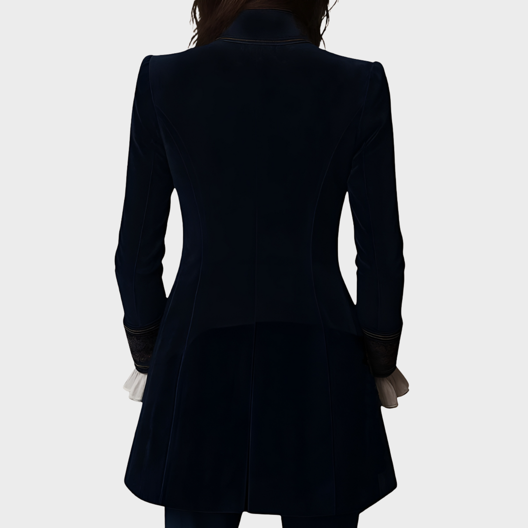 Laura - Elegantná zamatová bunda