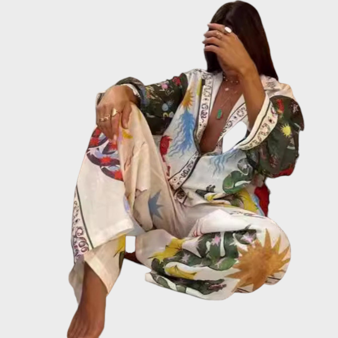 Stella - Elegantný dvojdielny dámsky odevný set