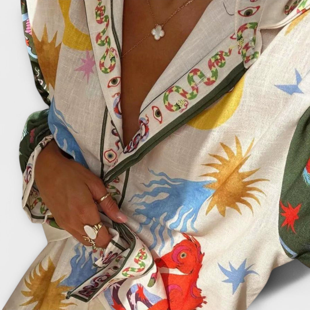 Stella - Elegantný dvojdielny dámsky odevný set