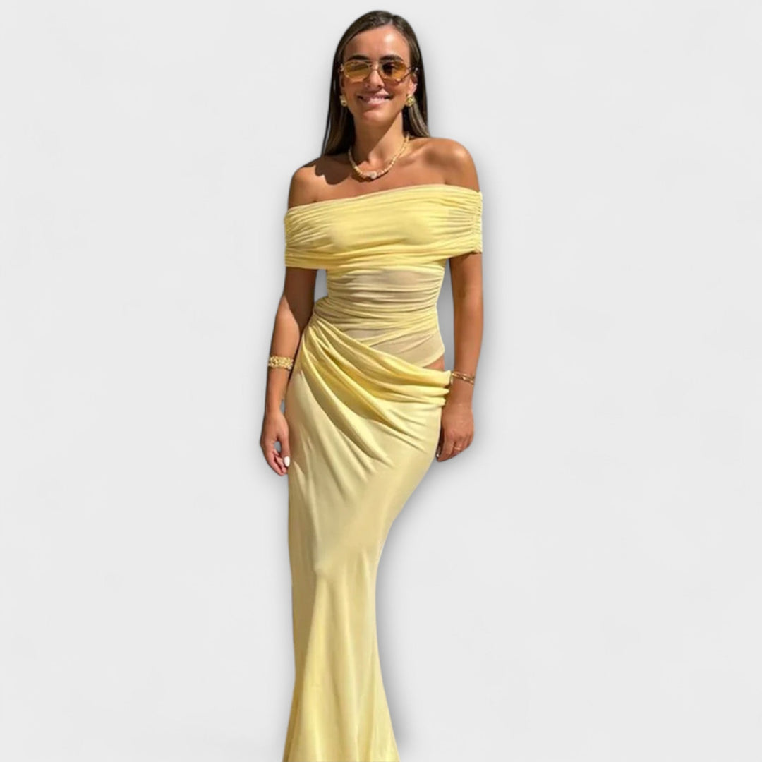 Puss - Rúškovaná Neregulárna Šaty