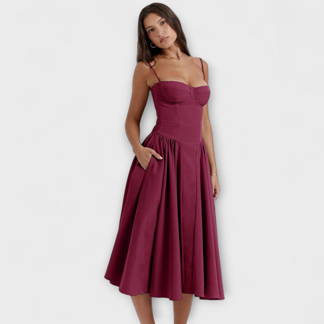 Rosalie - Výnimočné korzetové šaty bez rukávov