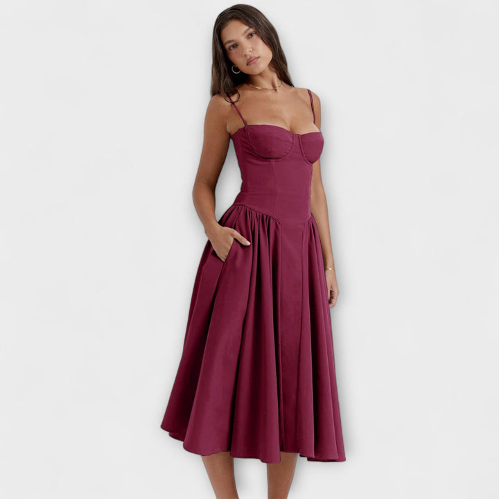 Rosalie - Výnimočné korzetové šaty bez rukávov