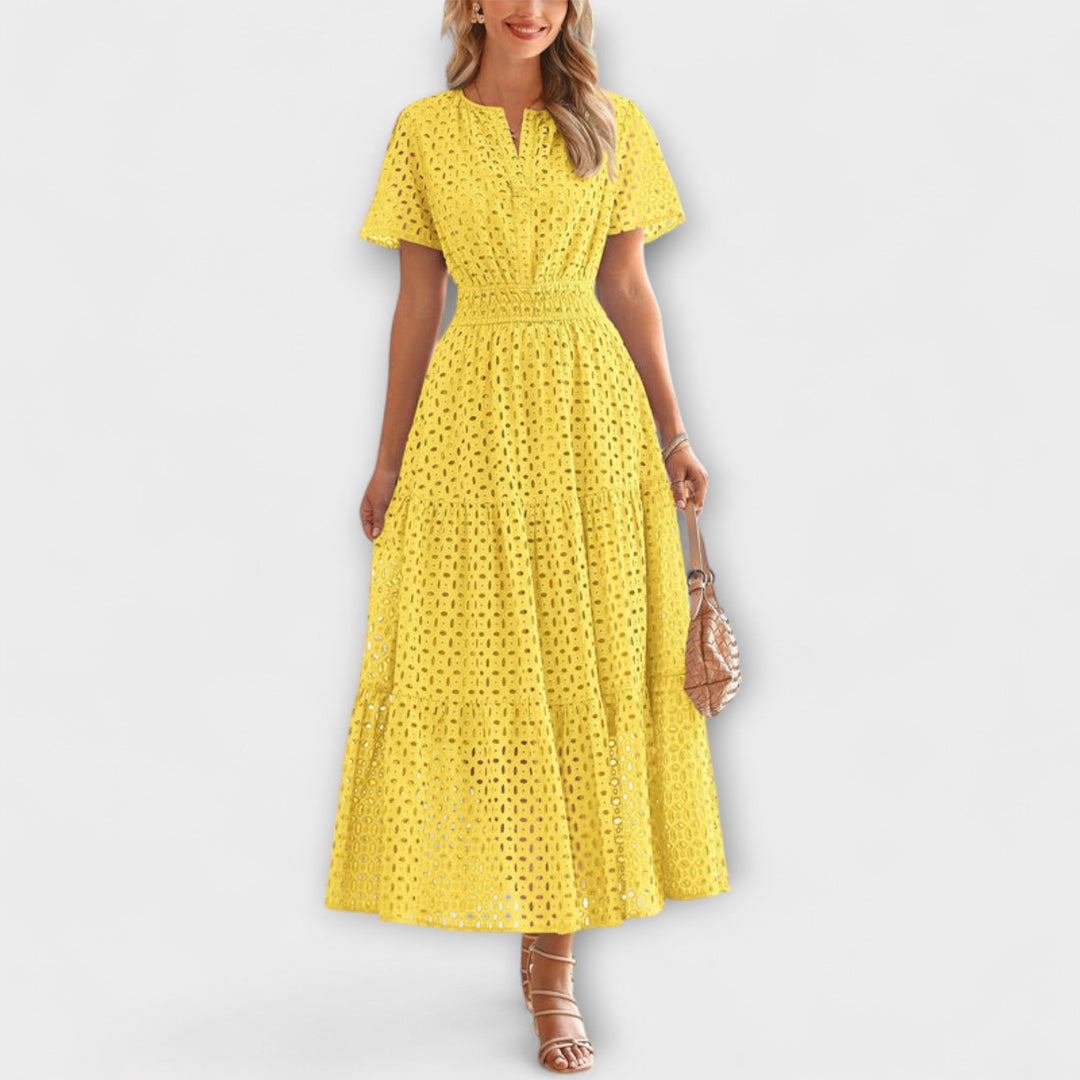 Linette - Elegantné letné šaty z čipky