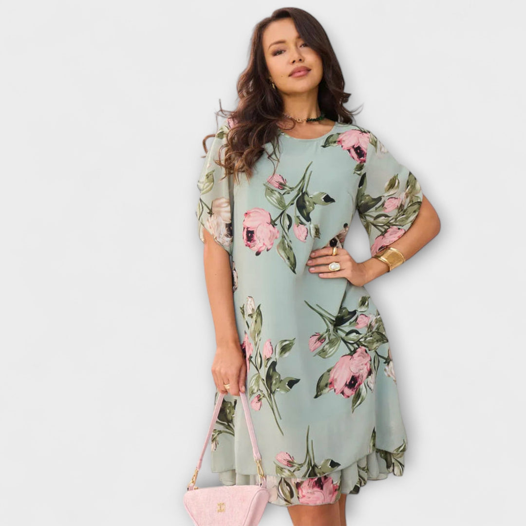 Melin - Elegantná Šifónová Šaty