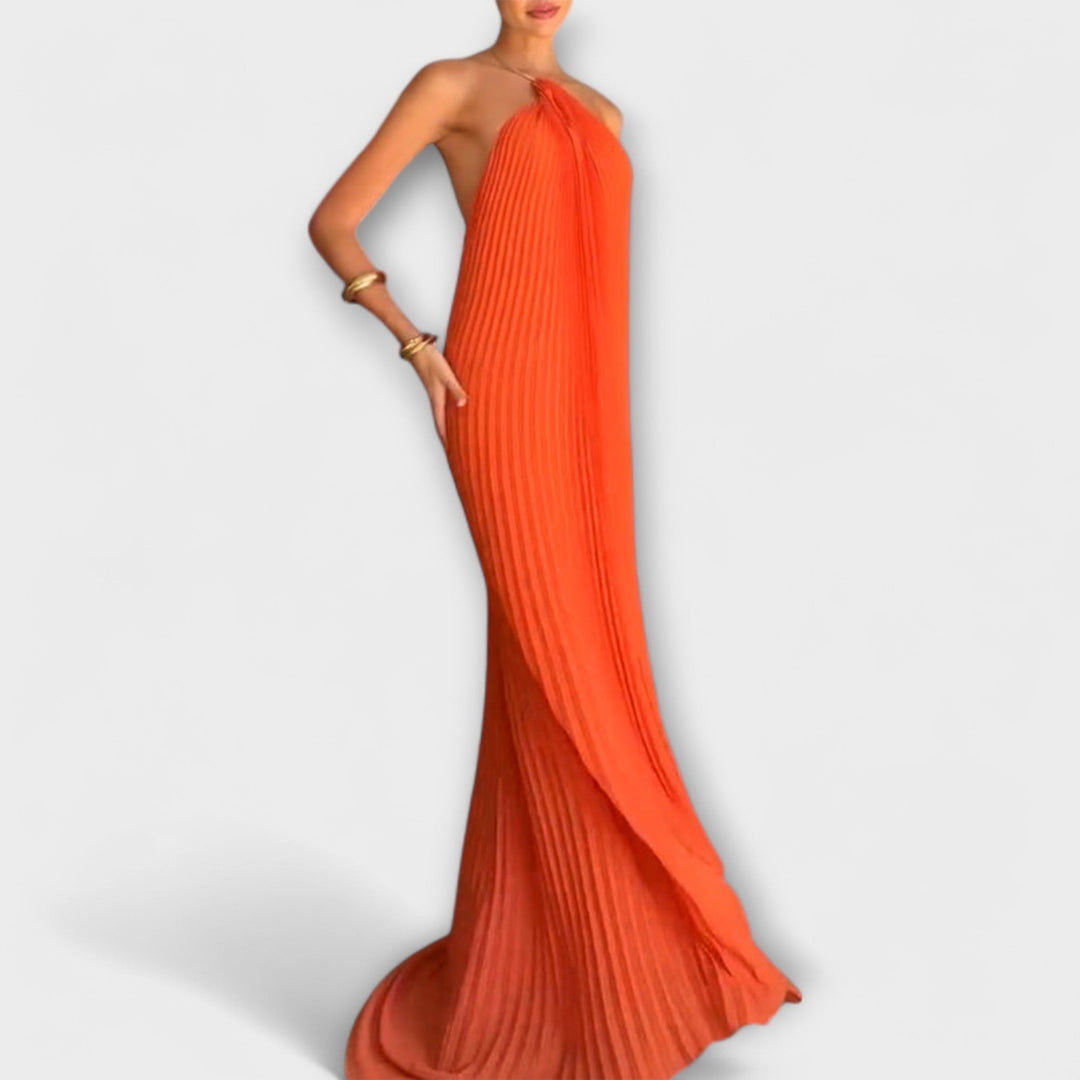 Mák - Šaty s plisovaním