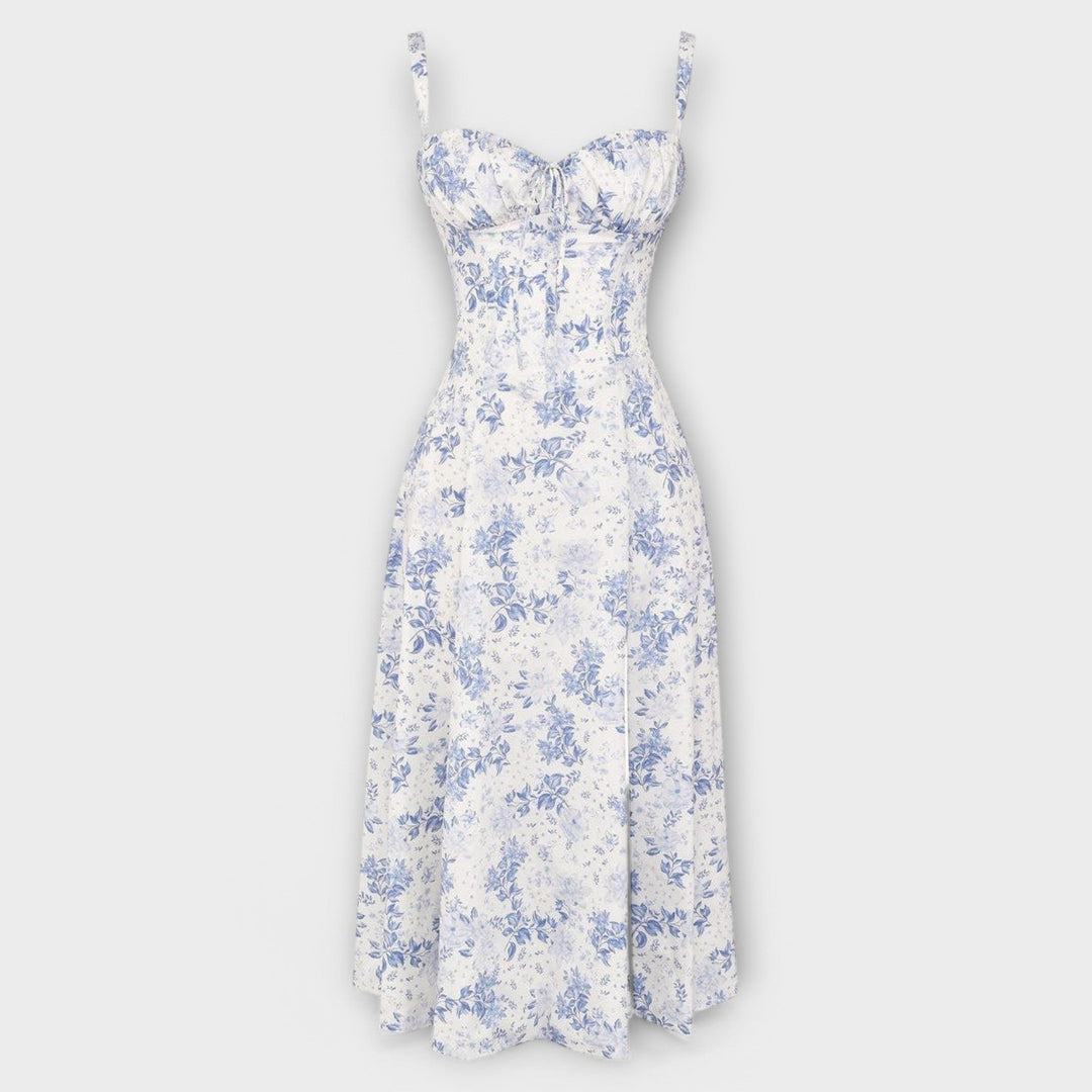 Kiana - Midi Šaty s Korzetom