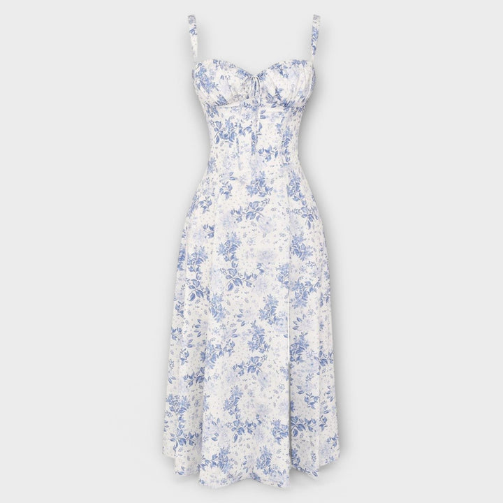 Kiana - Midi Šaty s Korzetom