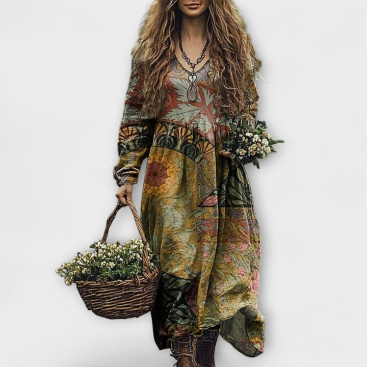 Juri - Šaty s Dlhým Rukávom